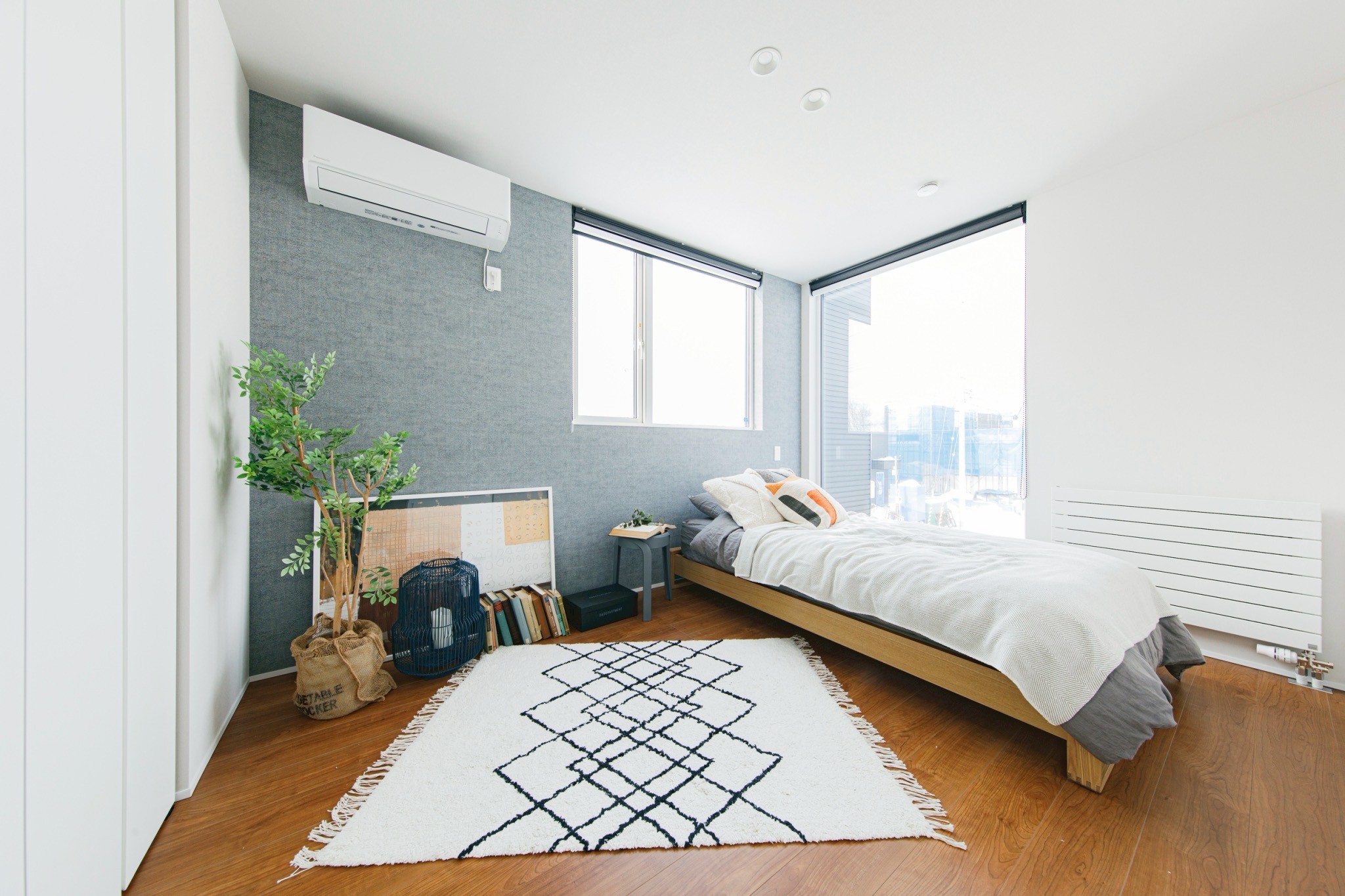 【石狩市緑苑台西1条2丁目　T-BOXモデルハウス】　建築家がこだわりぬいたスタイリッシュなデザイン！新築戸建(3LDK)4,350万円
