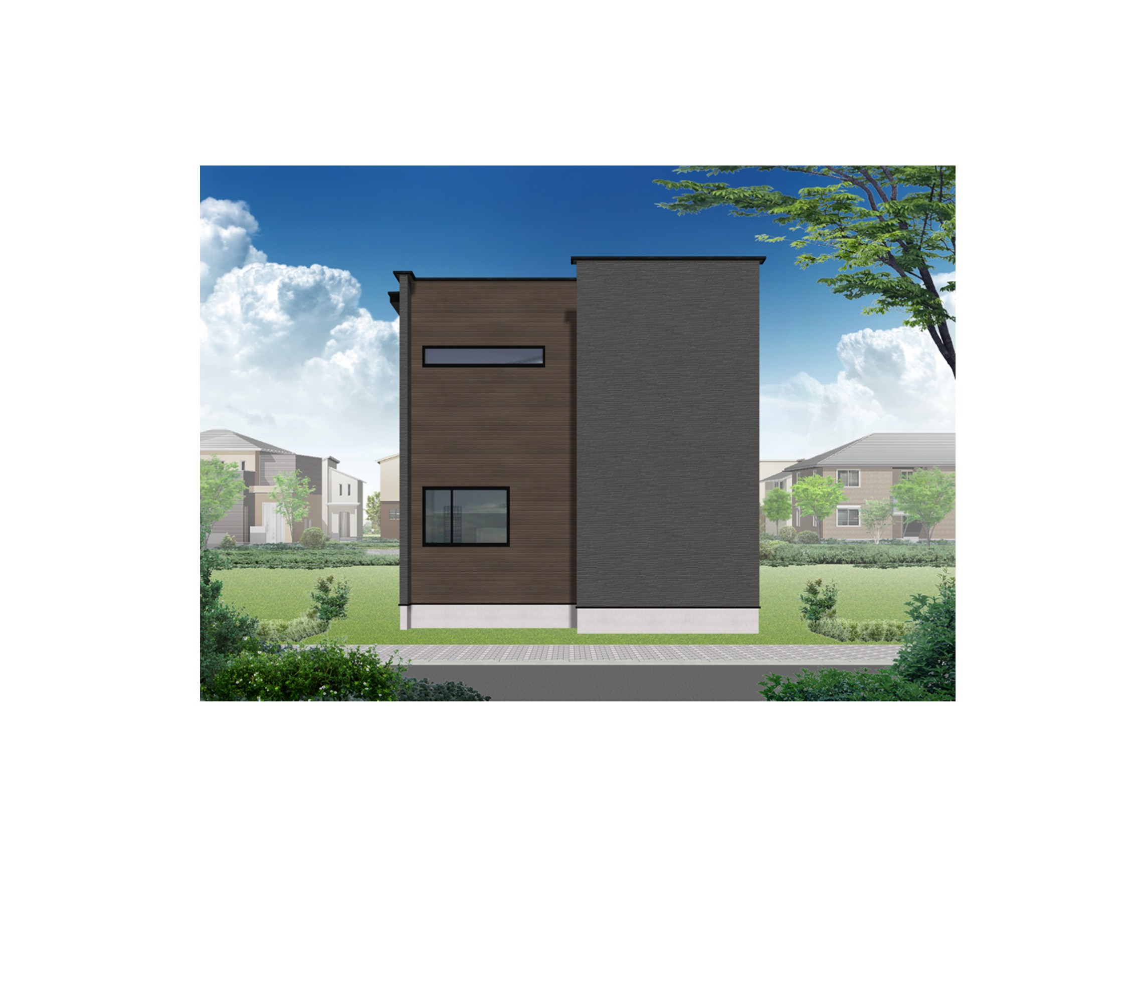 【江別市東光町A棟　STANDARD LINE　トレンドを纏う、個性で遊べる家】グッドフィールドの新築戸建(4LDK)2,450万円！