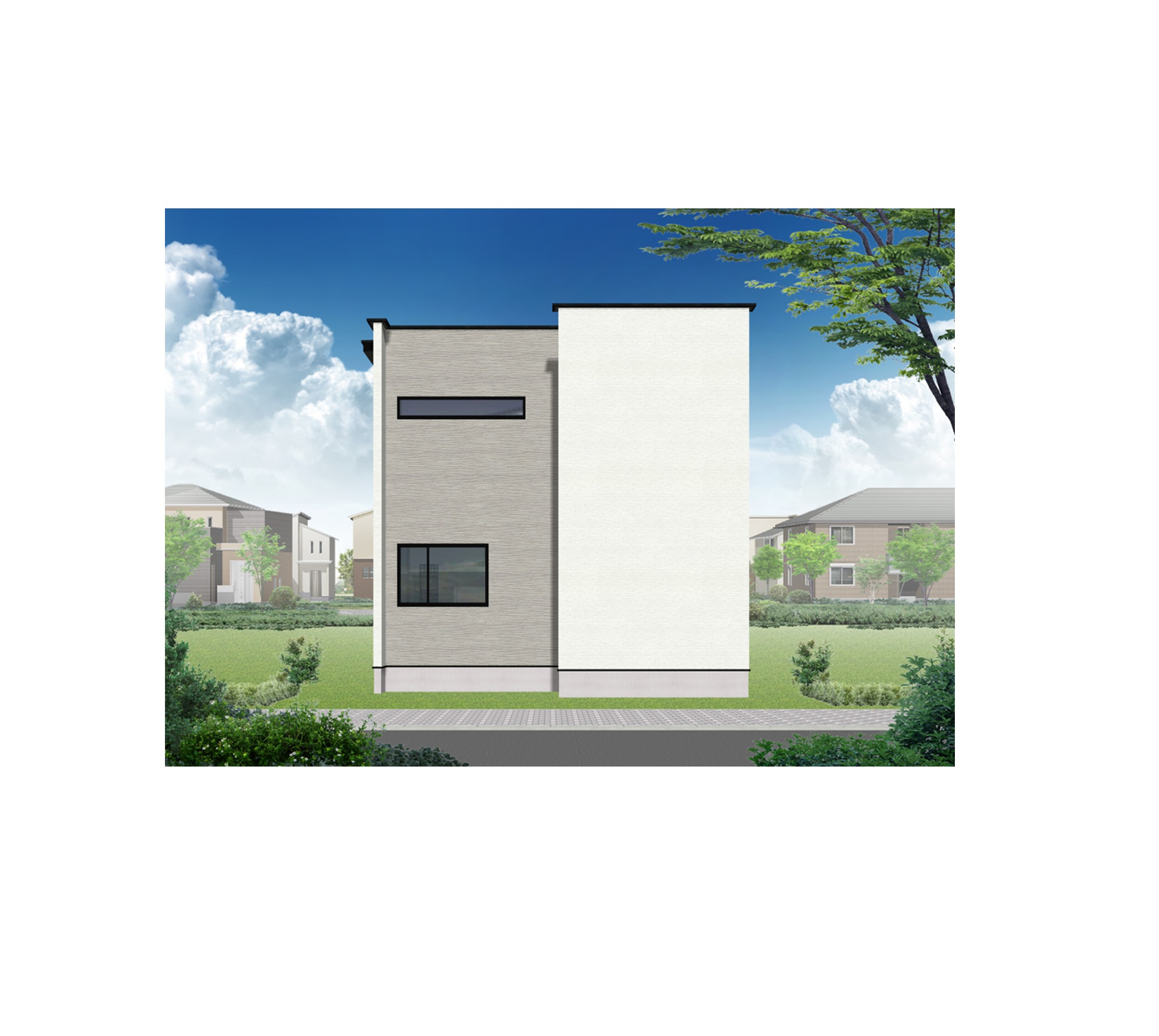 【江別市東光町B棟　STANDARD LINE　トレンドを纏う、個性で遊べる家】グッドフィールドの新築戸建(4LDK)2,398万円！