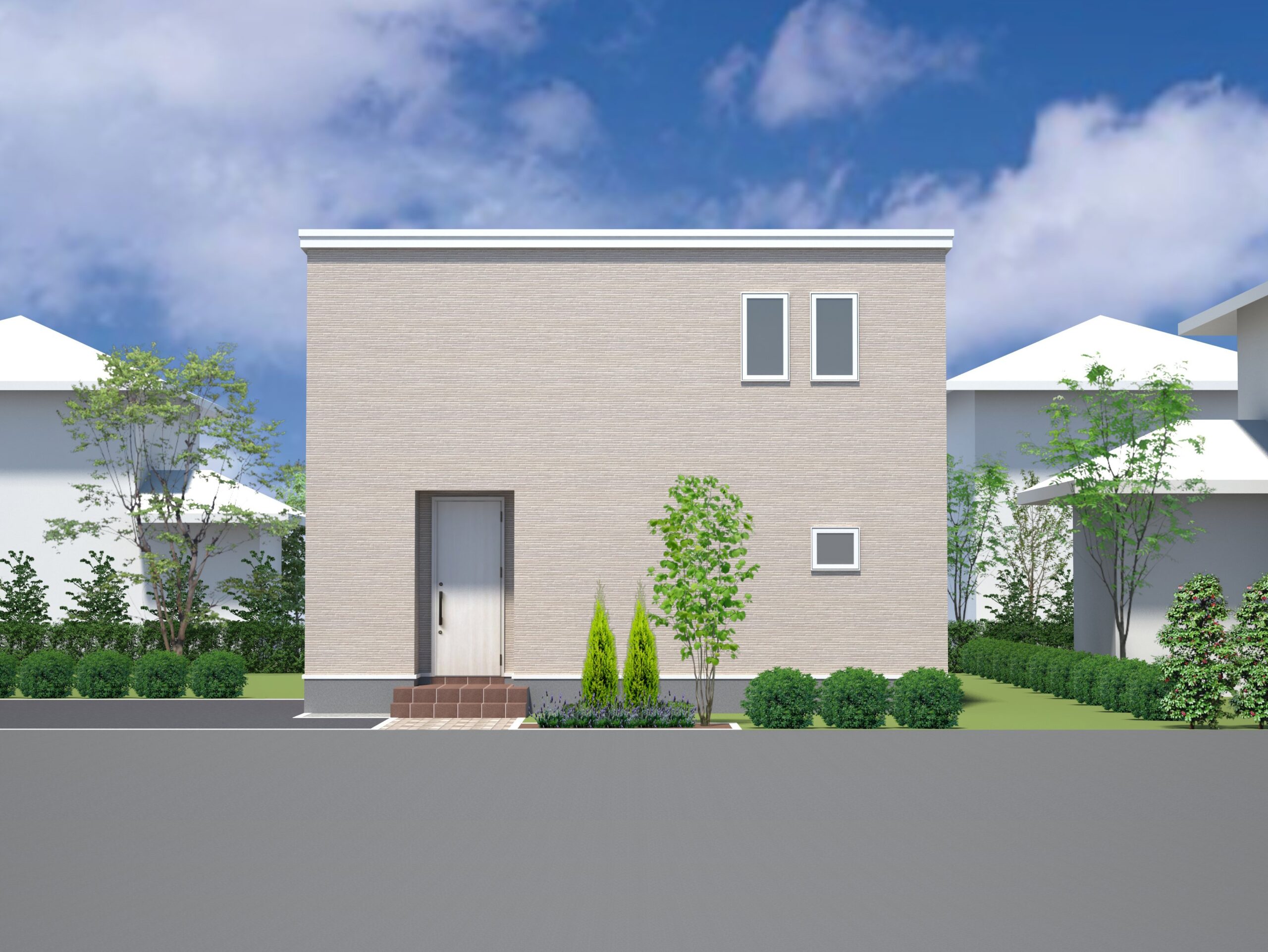 【厚別西5条1丁目　JR函館本線「厚別」駅徒歩17分　中央バス「厚別西5条1丁目」停徒歩3分 】　3LDK 土地価格：1700万円 参考プラン：2090万円【JUSTPRICE】